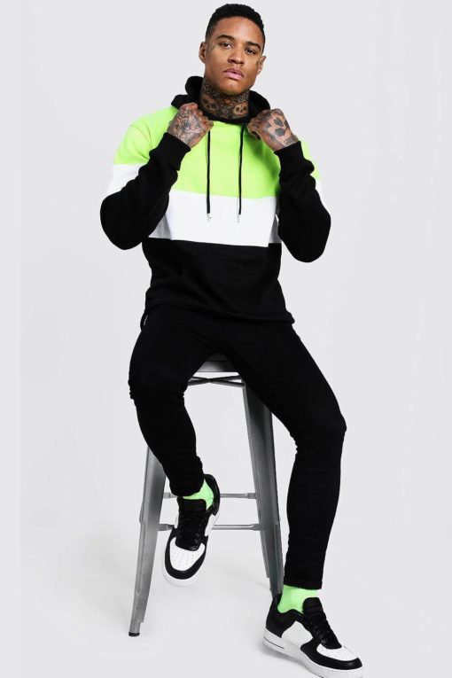 Neon fusion premium hoodie by bofrike