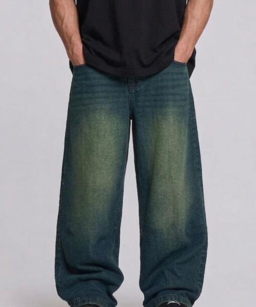 Sandblast Blue Baggy Fit Jean