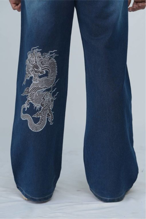 Dragon Washed Baggy Fit Jean - Image 3