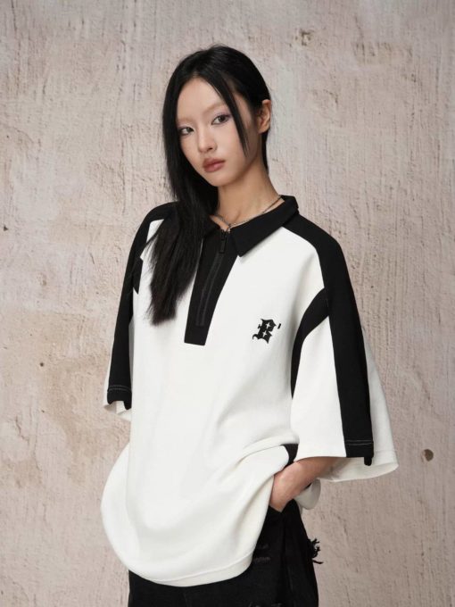 Half Zipped Realm Polo - Image 2