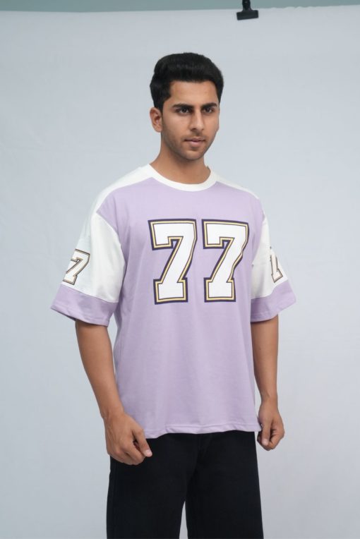 Lavender Jersey T-shirt - Image 4