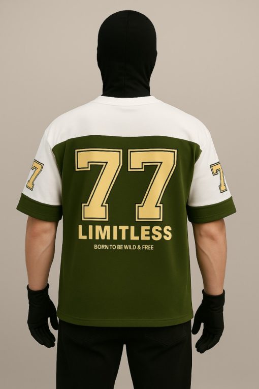 Green Jersey T-shirt - Image 2