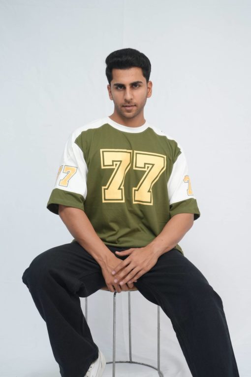 Green Jersey T-shirt - Image 5