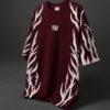 Claret Red War Oversized T-Shirt