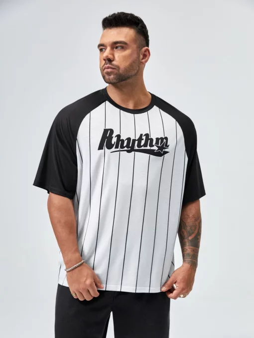 White Raglan Oversized T-Shirt - Image 4
