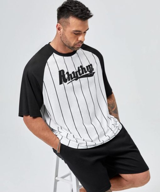 White Raglan Oversized T-Shirt