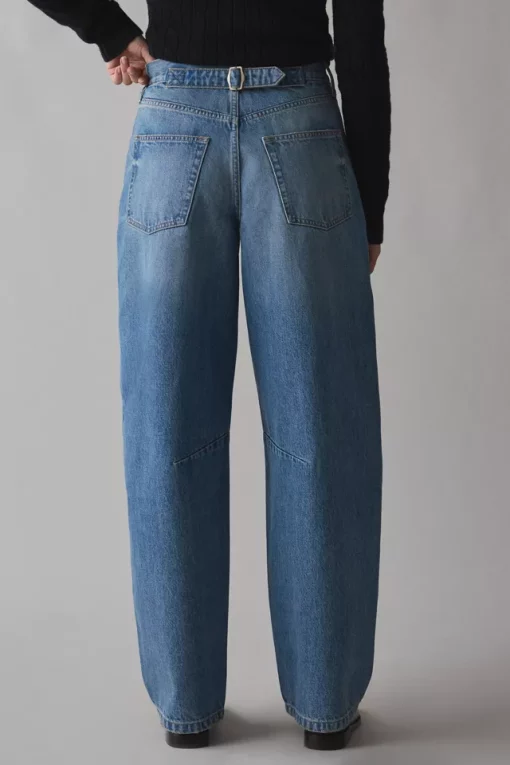 Buckle Baggy Barrel Jean - Image 4