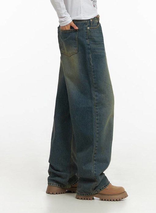 Sandblast Wide Leg Jean - Image 5