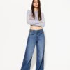 Blue Wide Leg Jean
