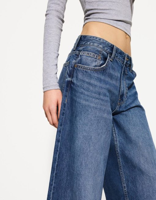 Blue Wide Leg Jean - Image 3