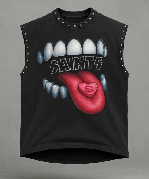 Alternative view of Studded Saints Tank