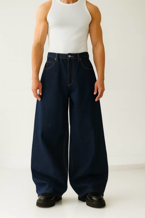 Raw Indigo Baggy Fit Jean