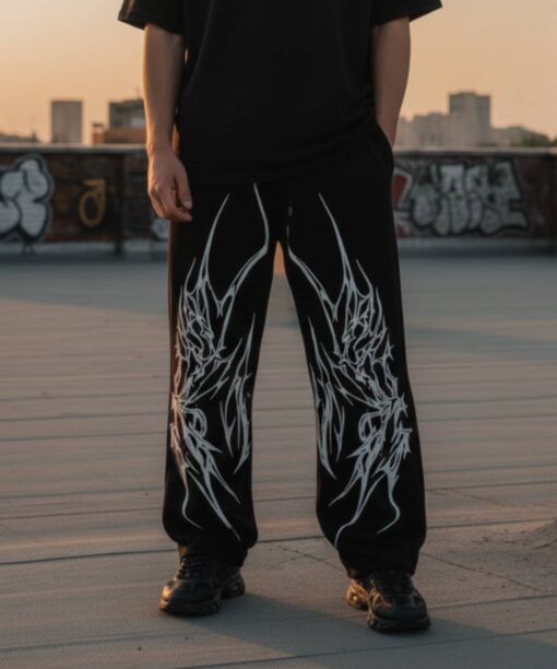 Dark Tendrils Baggy Fit Pant