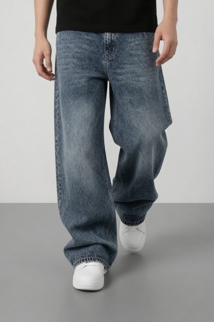 Ocean Haze Baggy Fit Jean - Image 4