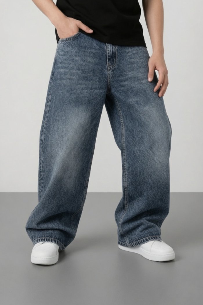 Ocean Haze Baggy Fit Jean - Image 3