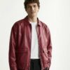 Cherry Leather Jacket