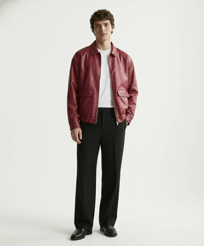 Cherry Leather Jacket - Image 5