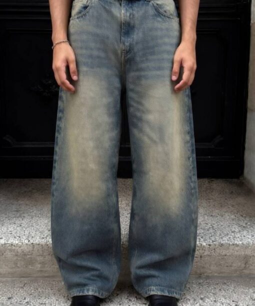 Alternative view of Stonewash Baggy Fit Jean