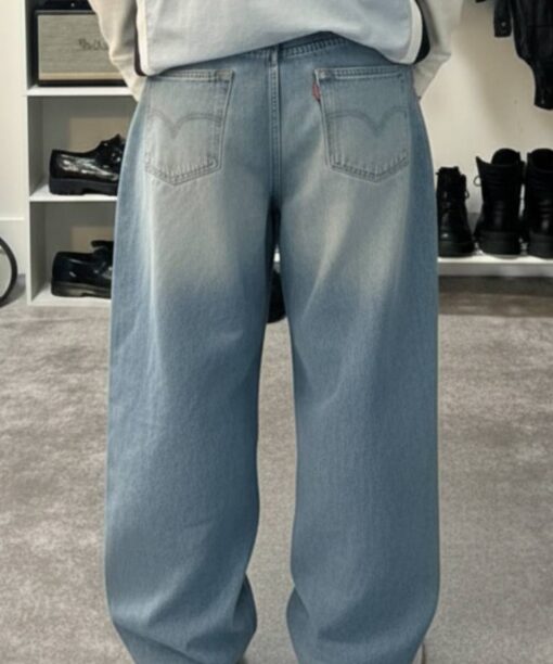 Alternative view of Ice Fade Baggy Fit Jean
