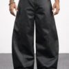Leather Wide Leg Pant