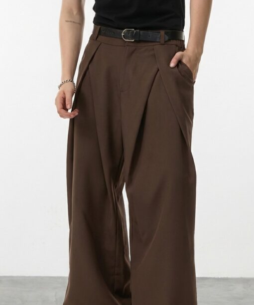Brown Absolute Wide Leg Pants