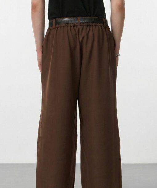 Alternative view of Brown Absolute Wide Leg Pants