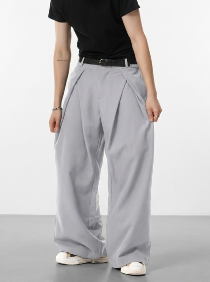 Grey Absolute Wide Leg Pants - Image 2