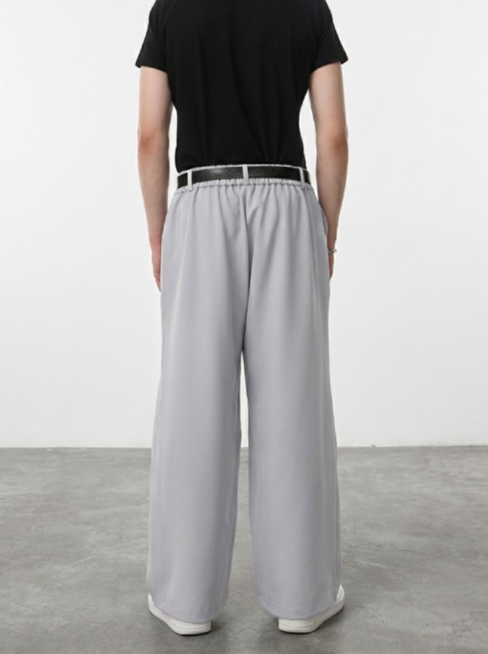 Grey Absolute Wide Leg Pants - Image 3