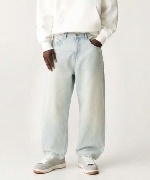 Alternative view of Arctic Fade Baggy Fit Jean