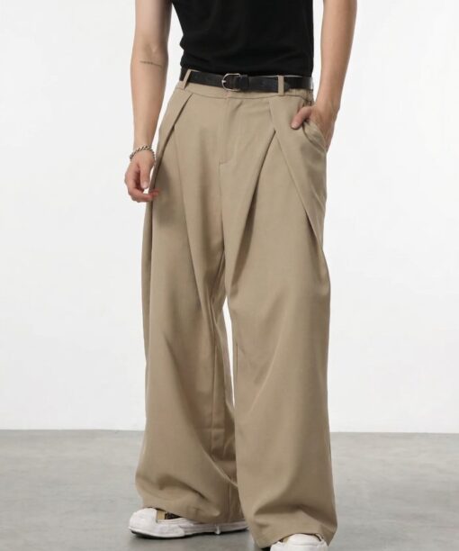 Khaki Absolute Wide Leg Pants