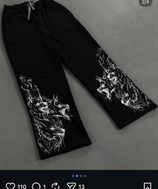 Night Fang Baggy Fit Pant