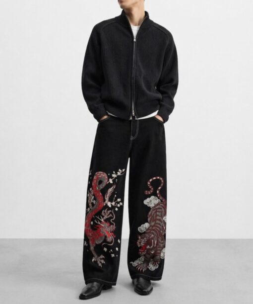 Yin Fang Baggy Fit Jean - S-30