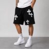Cross Drip Shorts For Men