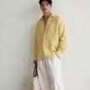 Lemon Linen Oversized Shirt