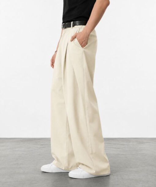 Alternative view of Cream Absolute Wide Leg Pants