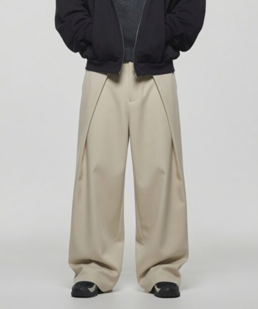 Cream Absolute Wide Leg Pants