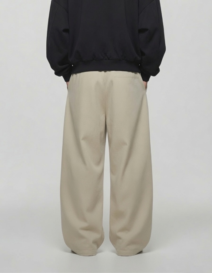 Cream Absolute Wide Leg Pants - Image 4