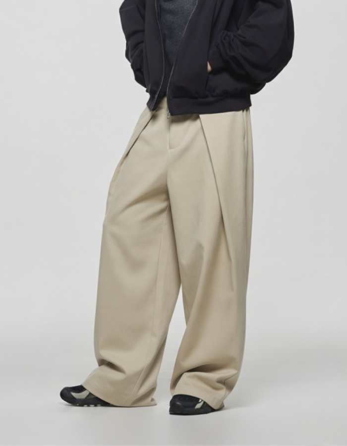 Cream Absolute Wide Leg Pants - Image 2