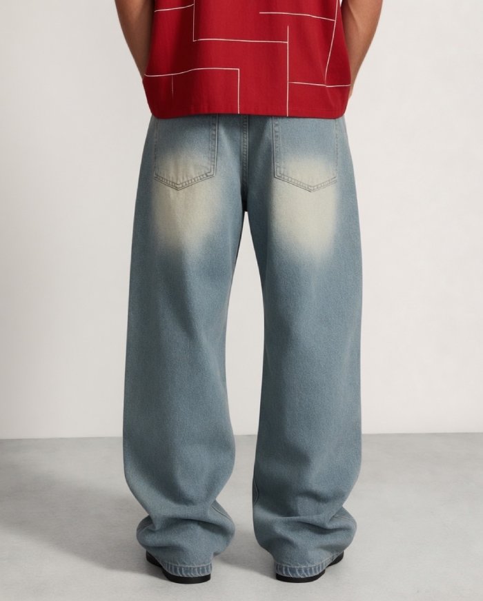 Toxic Fade Baggy Fit Jean - Image 4