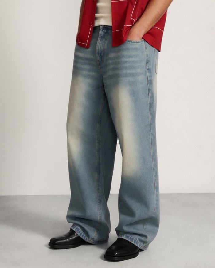 Toxic Fade Baggy Fit Jean - Image 3