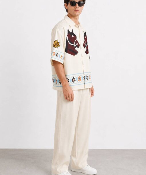 Alternative view of Cream Desert Rider Oversized Shirt