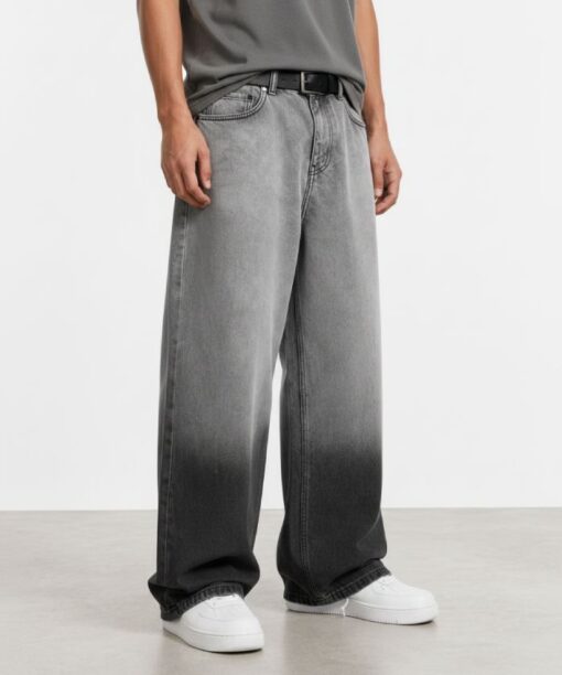 Alternative view of Smoke Fade  Baggy Fit Jean