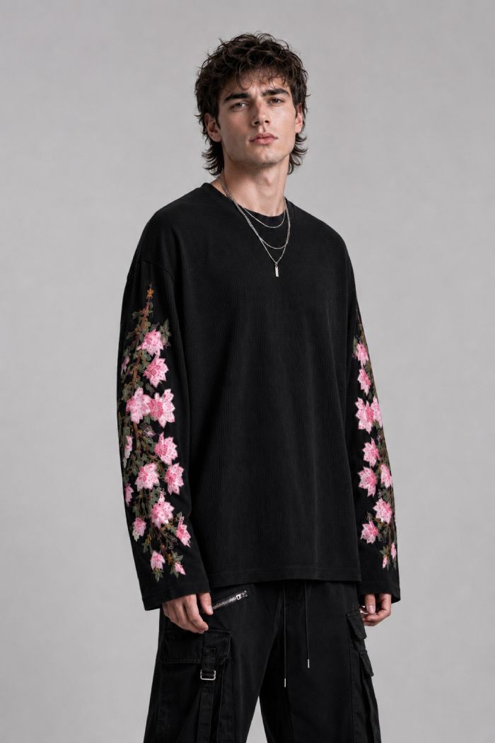 Afterdark Bloom Waffle T-Shirt