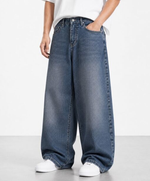 Alternative view of Rebel Blue Baggy Fit Jean