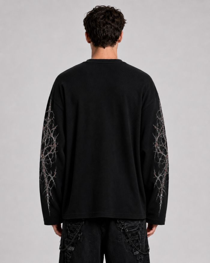 Arachnid Waffle T-Shirt - Image 4