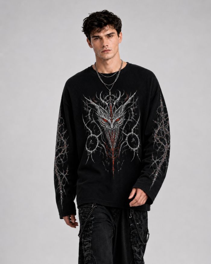 Arachnid Waffle T-Shirt - Image 3