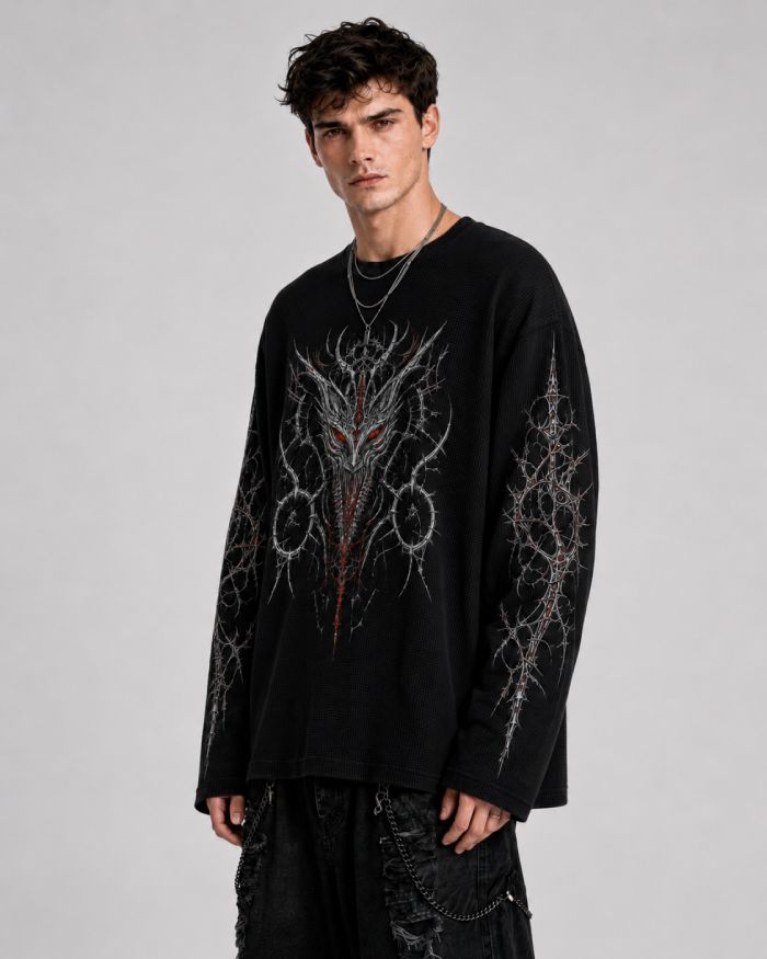 Arachnid Waffle T-Shirt - Image 5