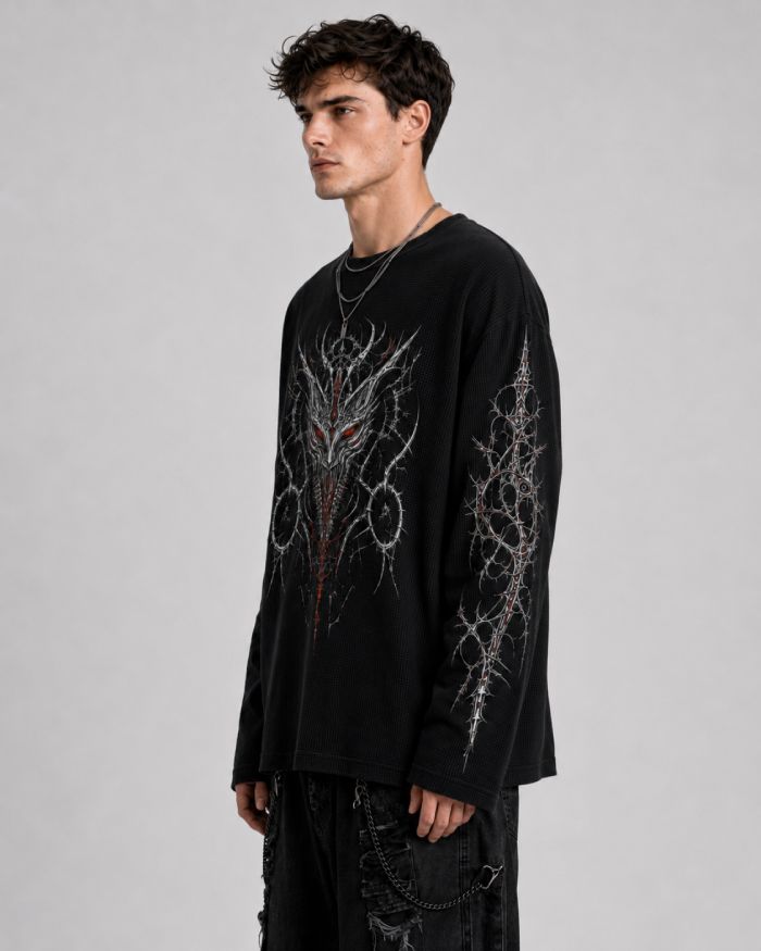 Arachnid Waffle T-Shirt - Image 2