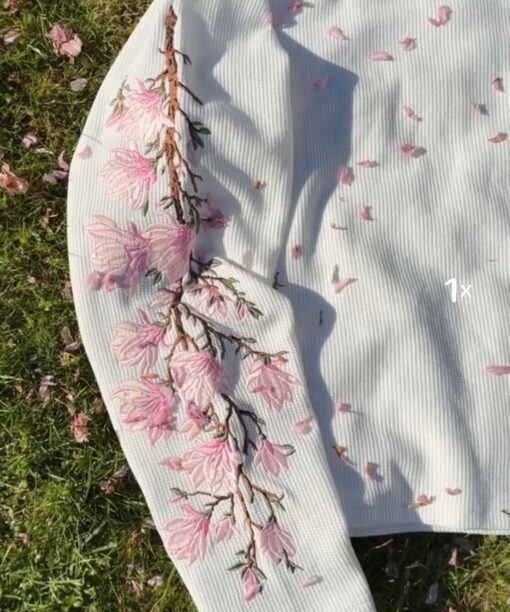Sakura Mist Waffle T-Shirt