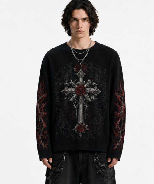 Sacred Ruin Waffle T-Shirt
